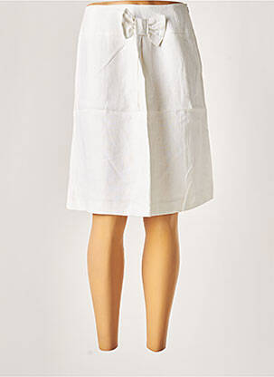 Fustă midi alb PATRICK MENDES femeie