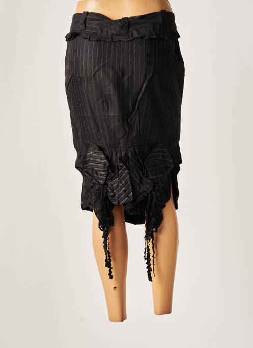 Fustă midi negru MARITHE & FRANCOIS GIRBAUD femeie