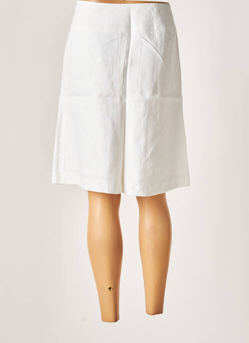 Fustă midi alb PATRICK MENDES femeie