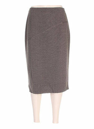 Fustă midi maro PAUPORTÉ femeie