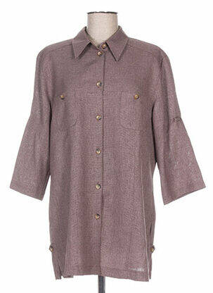 Cămașă maro REGINE femeie