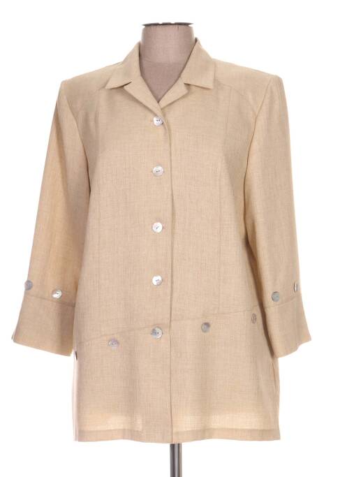 Sacou bej FRANCOISE F femeie