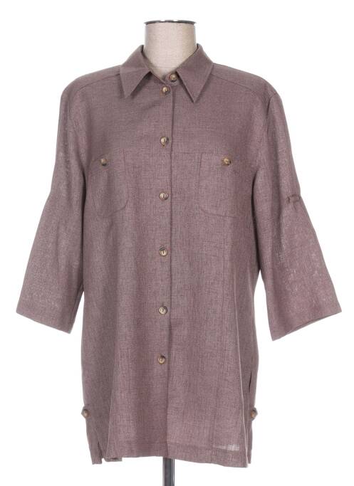 Cămașă maro REGINE femeie