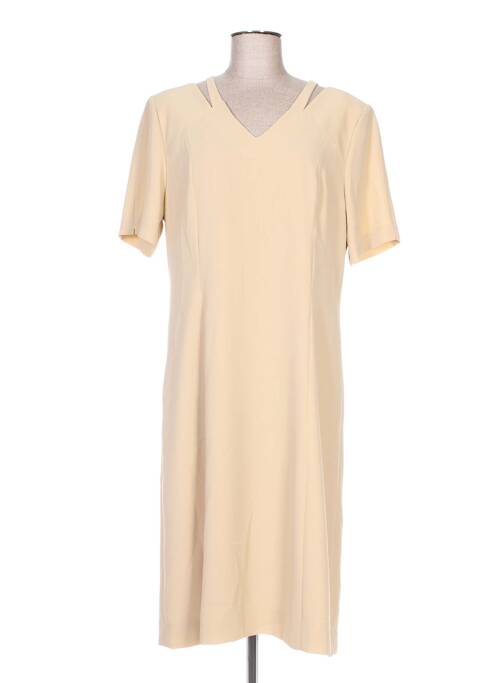 Rochie midi bej CHRISTIAN MICHEL femeie
