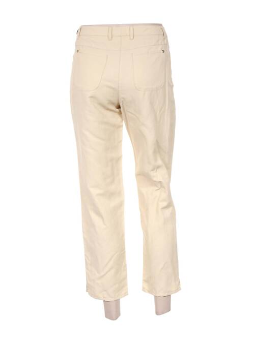 Pantalon trei sferturi bej DELMOD femeie