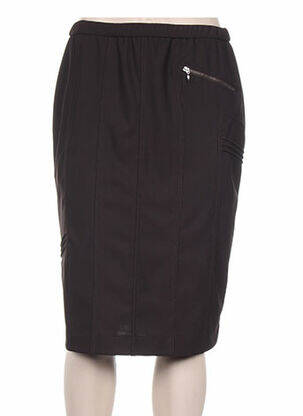 Fustă midi maro PAUPORTÉ femeie