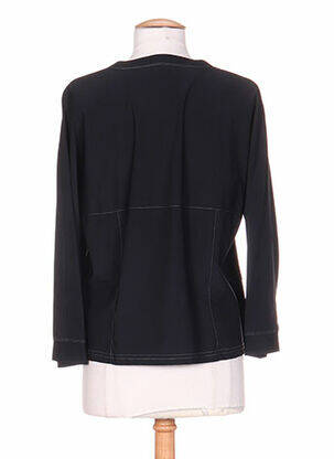 Jachete casual guler rotund negru PAUPORTÉ femeie