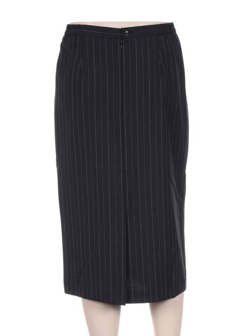 Fustă midi negru FRANCOISE DE FRANCE femeie