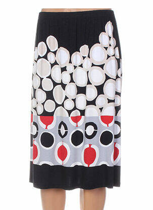 Fustă midi negru PAUPORTÉ femeie