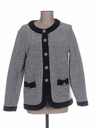 Jachete casual guler rotund negru WEINBERG femeie