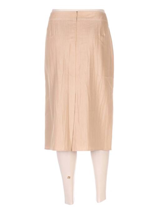 Fustă midi bej FRANK WALDER femeie