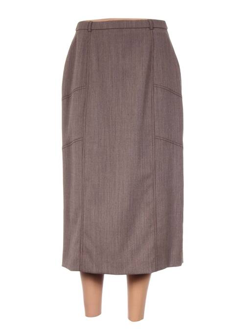 Fustă lungă maro PAUPORTÉ femeie