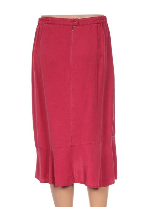 Fustă midi roșu GUY DUBOUIS femeie