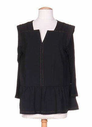 Top negru COLEEN BOW femeie