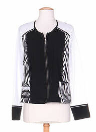 Jachete casual guler rotund negru PAUPORTÉ femme