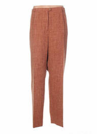 Pantalon croială dreaptă portocaliu WEINBERG femme