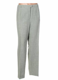 Pantalon croială dreaptă verde WEINBERG femme