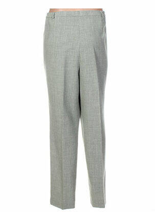 Pantalon croială dreaptă verde WEINBERG femeie