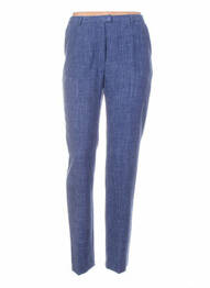 Pantalon croială dreaptă albastru WEINBERG femme