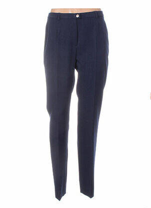 Pantalon croială dreaptă albastru WEINBERG femeie