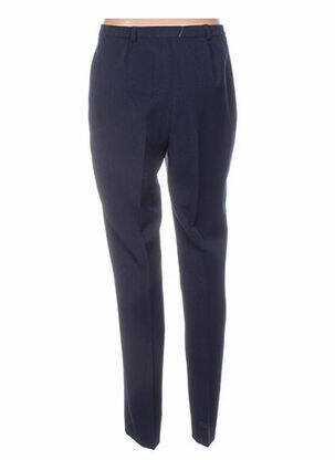 Pantalon croială dreaptă albastru WEINBERG femeie