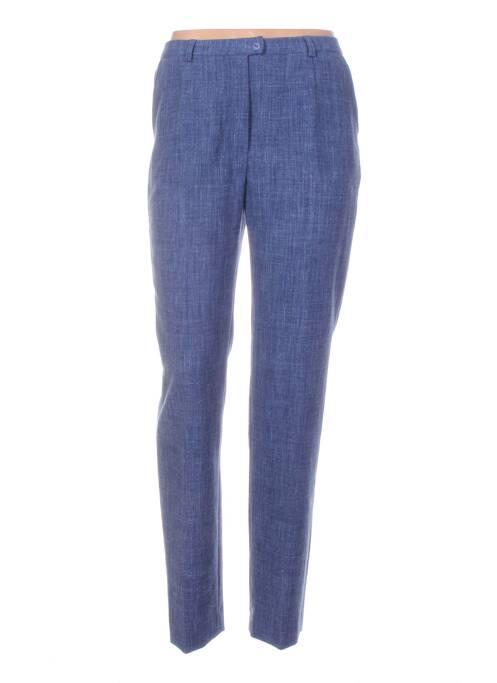 Pantalon croială dreaptă albastru WEINBERG femme