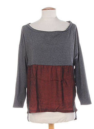 Tricou gri COLEEN BOW femeie