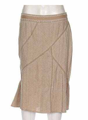 Fustă midi maro ELENA MIRO femeie