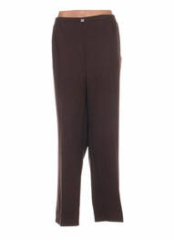 Pantalon croială dreaptă maro CPH femme