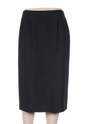 Fustă midi negru FRANCOISE DE FRANCE femeie