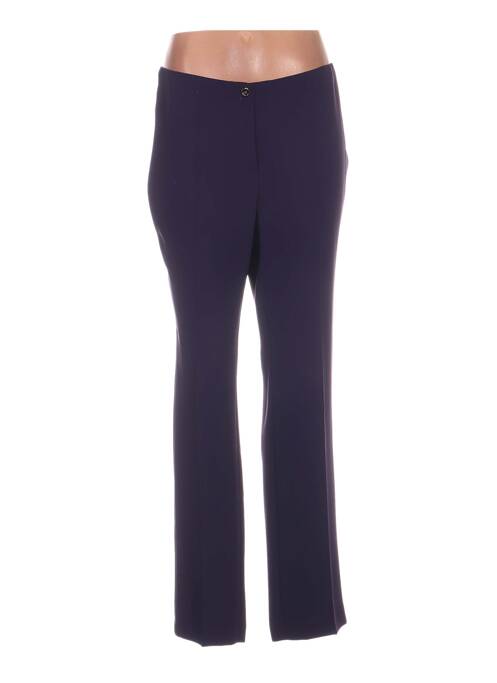 Pantalon croială dreaptă talie joasă violet SOMMERMANN femme