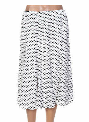 Fustă midi alb PAUPORTÉ femeie