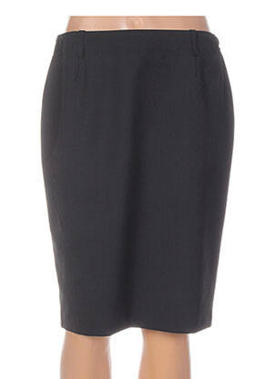 Fustă midi negru WBG femeie