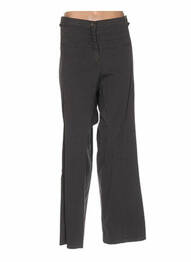 Pantalon croială dreaptă talie joasă gri WEINBERG femme