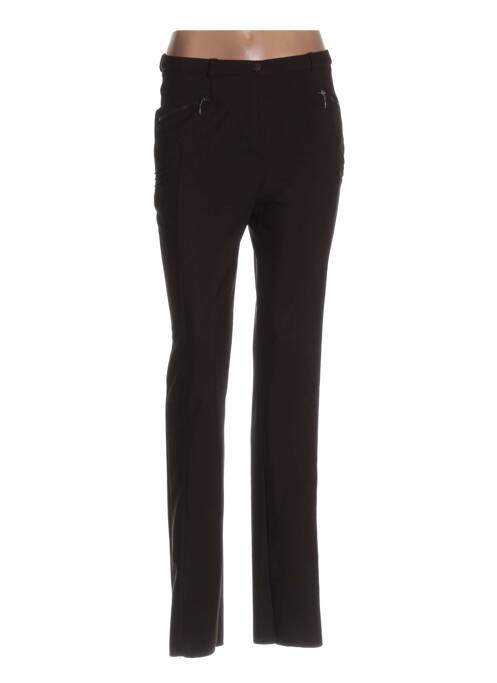 Pantalon croială dreaptă mărime normală maro PAUPORTÉ femme