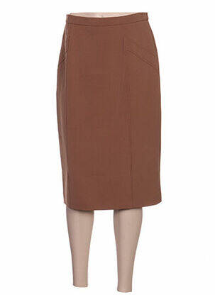 Fustă midi maro WEINBERG femeie