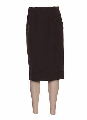 Fustă midi maro WEINBERG femeie