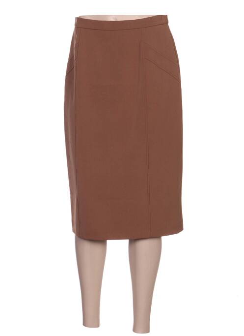 Fustă midi maro WEINBERG femeie