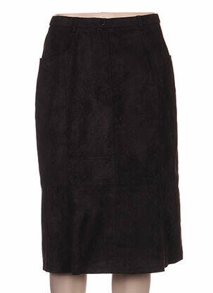 Fustă midi negru PAUPORTÉ femeie