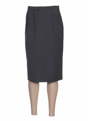 Fustă midi gri WEINBERG femeie