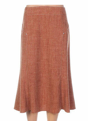 Fustă midi portocaliu PAUPORTÉ femeie