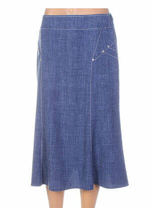 Fustă midi albastru PAUPORTÉ femeie