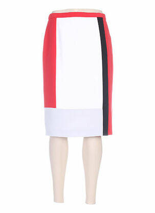 Fustă midi roșu PAUPORTÉ femeie