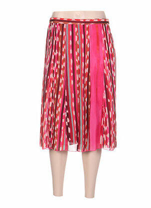 Fustă midi roz PAUPORTÉ femeie