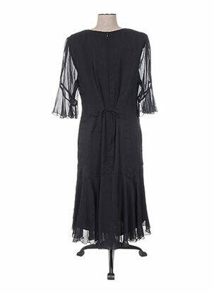 Rochie midi mâneci 3/4 mâneci 3/4 negru CHRISTIAN MICHEL femeie