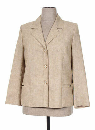 Sacou bej C.S CREATIONS femeie