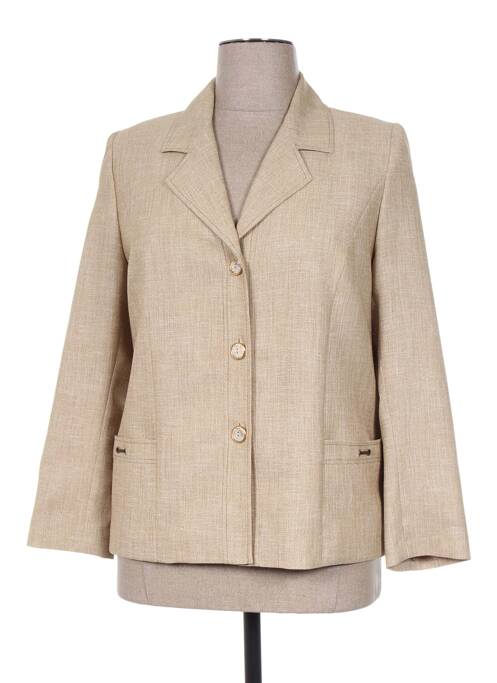 Sacou bej C.S CREATIONS femeie