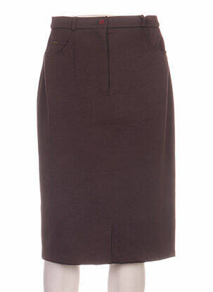 Fustă midi maro CLAUDE BAUER femeie