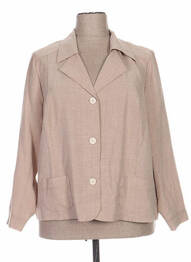 Sacou buzunare bej FRANCOISE F femme