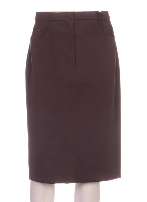 Fustă midi maro CLAUDE BAUER femeie